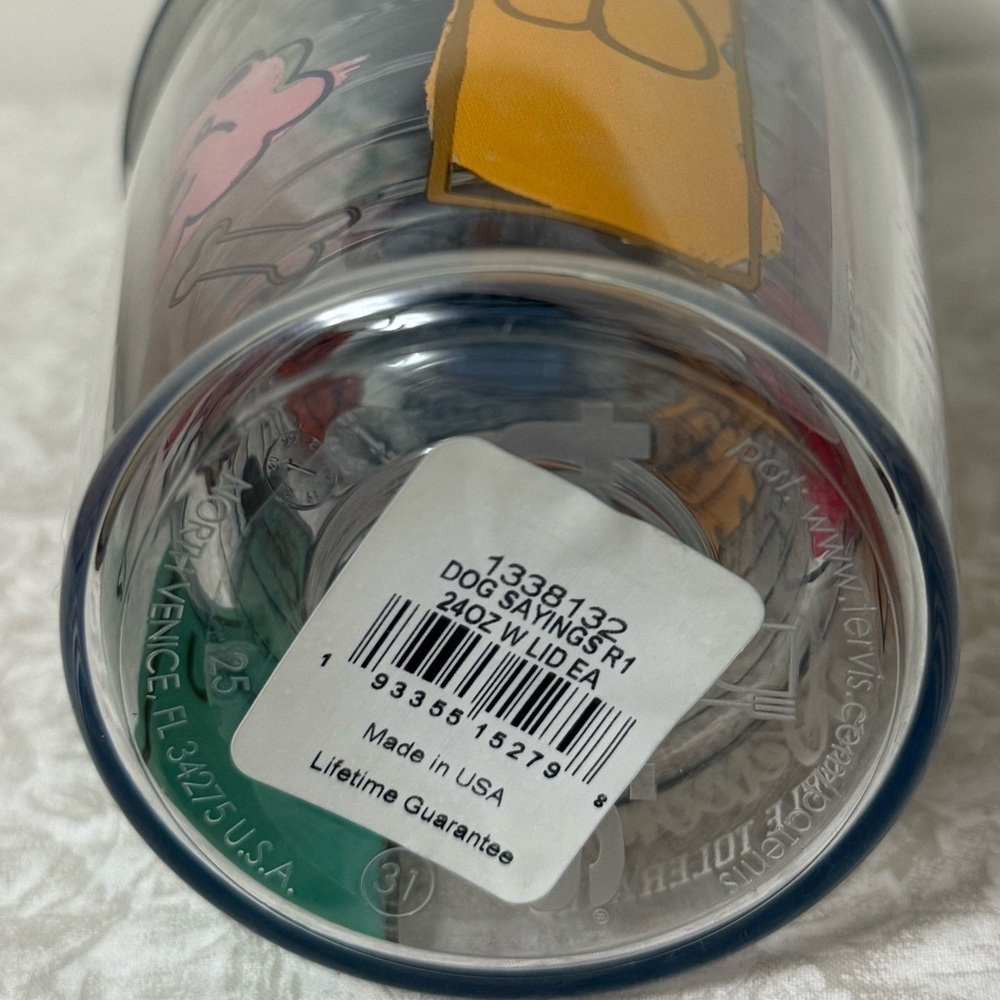 Tervis 24oz. Colorful Dog Sayings Print Tumbler with Blue Lid - Picture 7 of 7